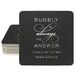 Bubbly is the Answer Square Coasters Image 3 of 5